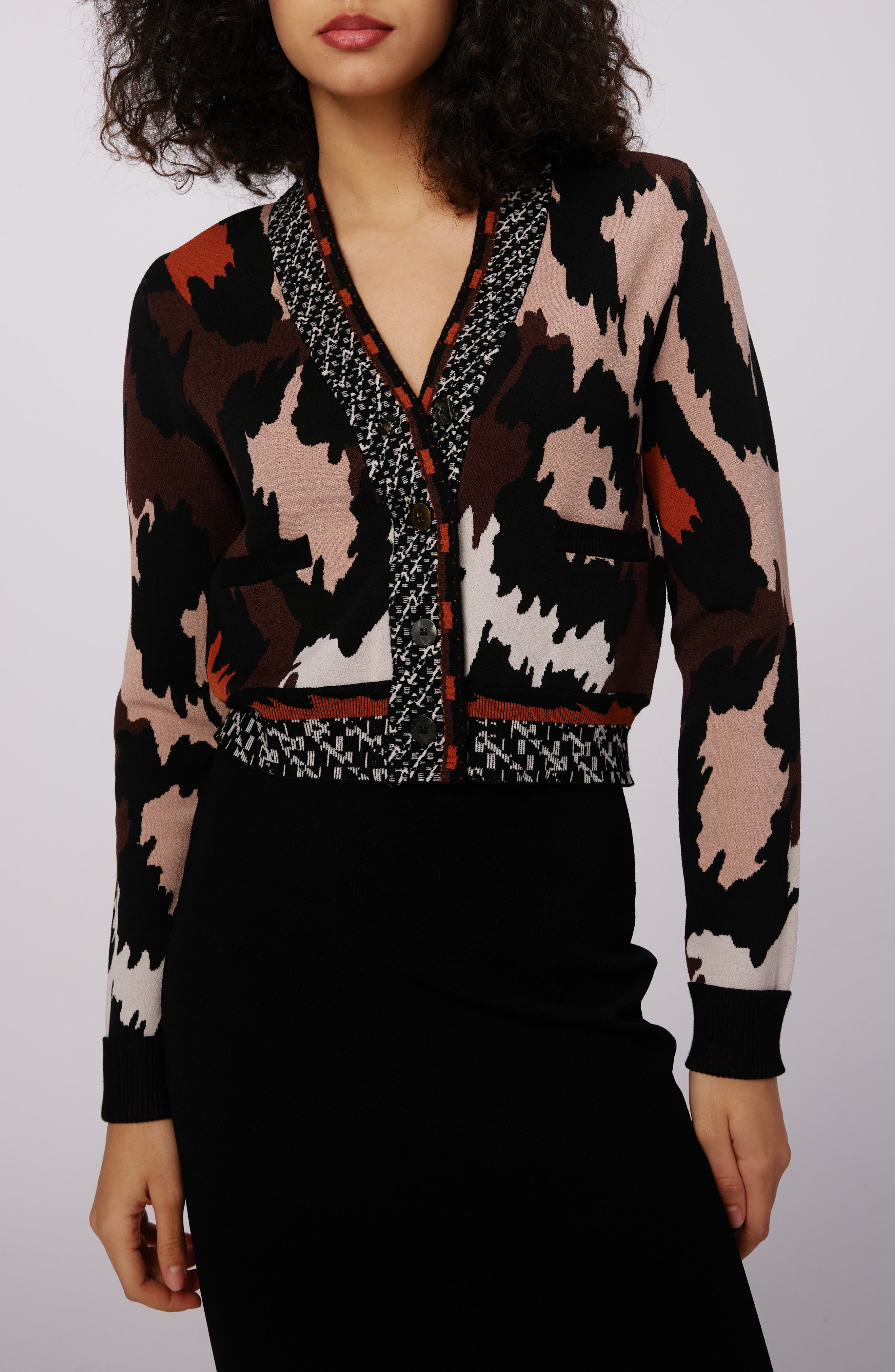 Midge Camouflage Cardigan