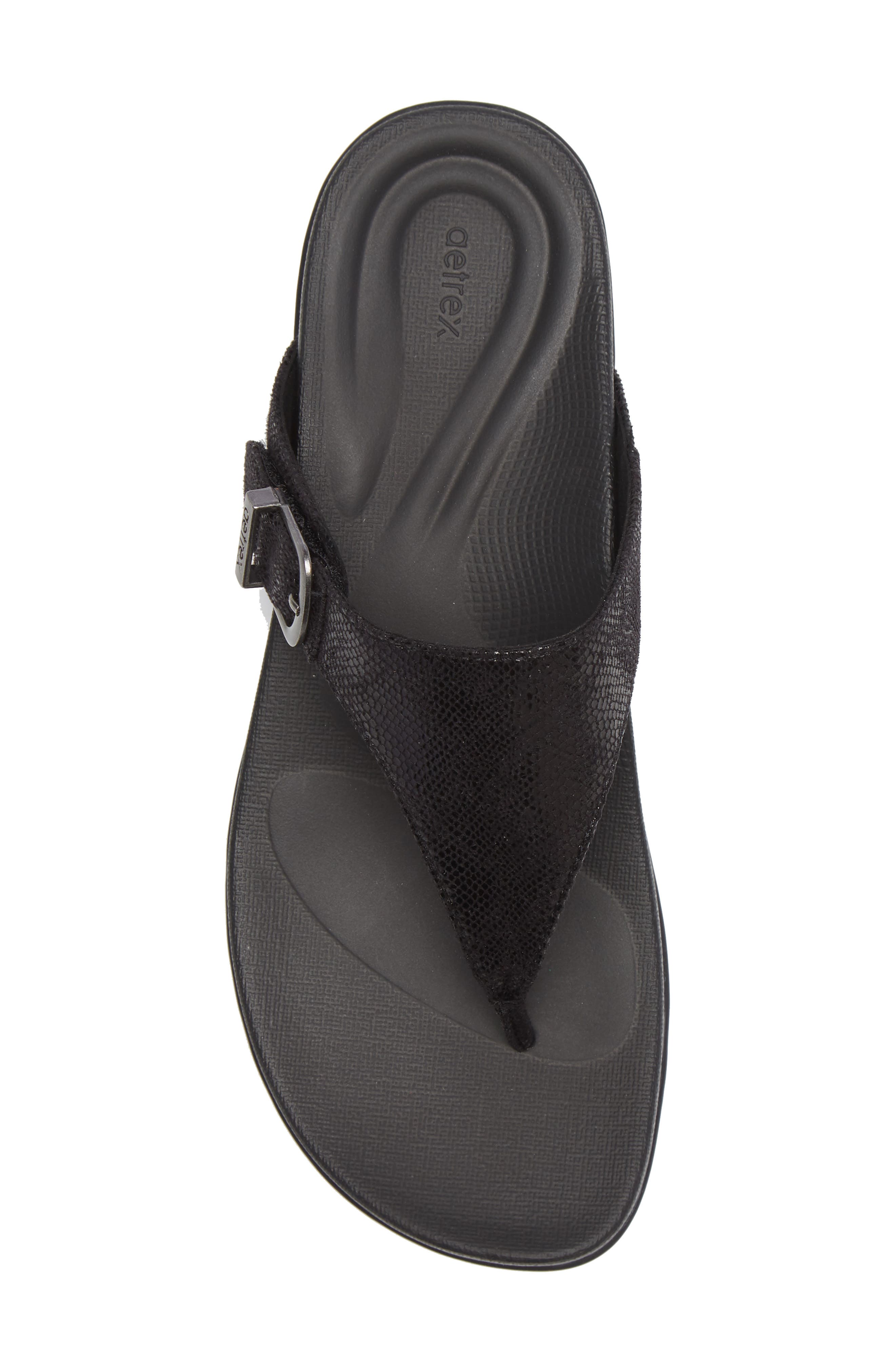 Aetrex Rita Flip Flop, Alternate, color, 