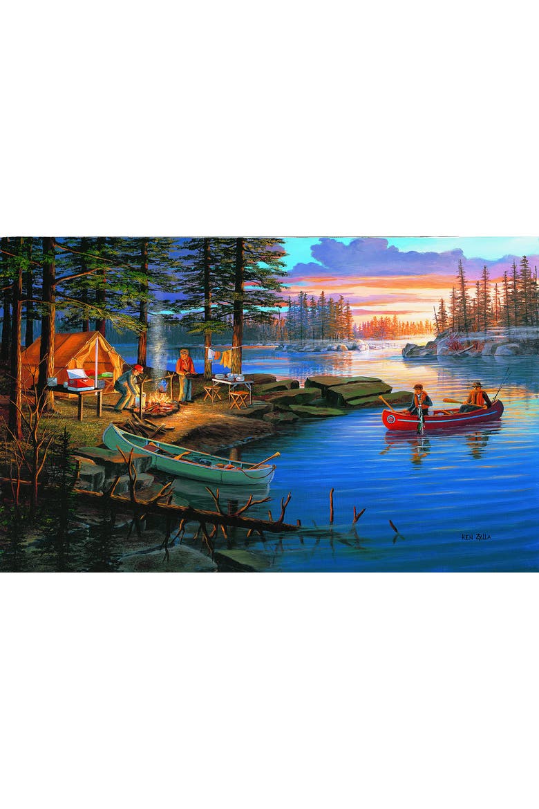 Campfire Memories 300 piece Jigsaw Puzzle for Adults, Alternate, color, Multicolor