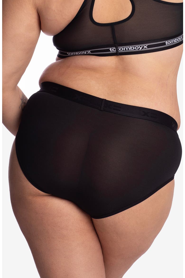 SmoothTuck Tucking Hipster, Alternate, color, BLACK