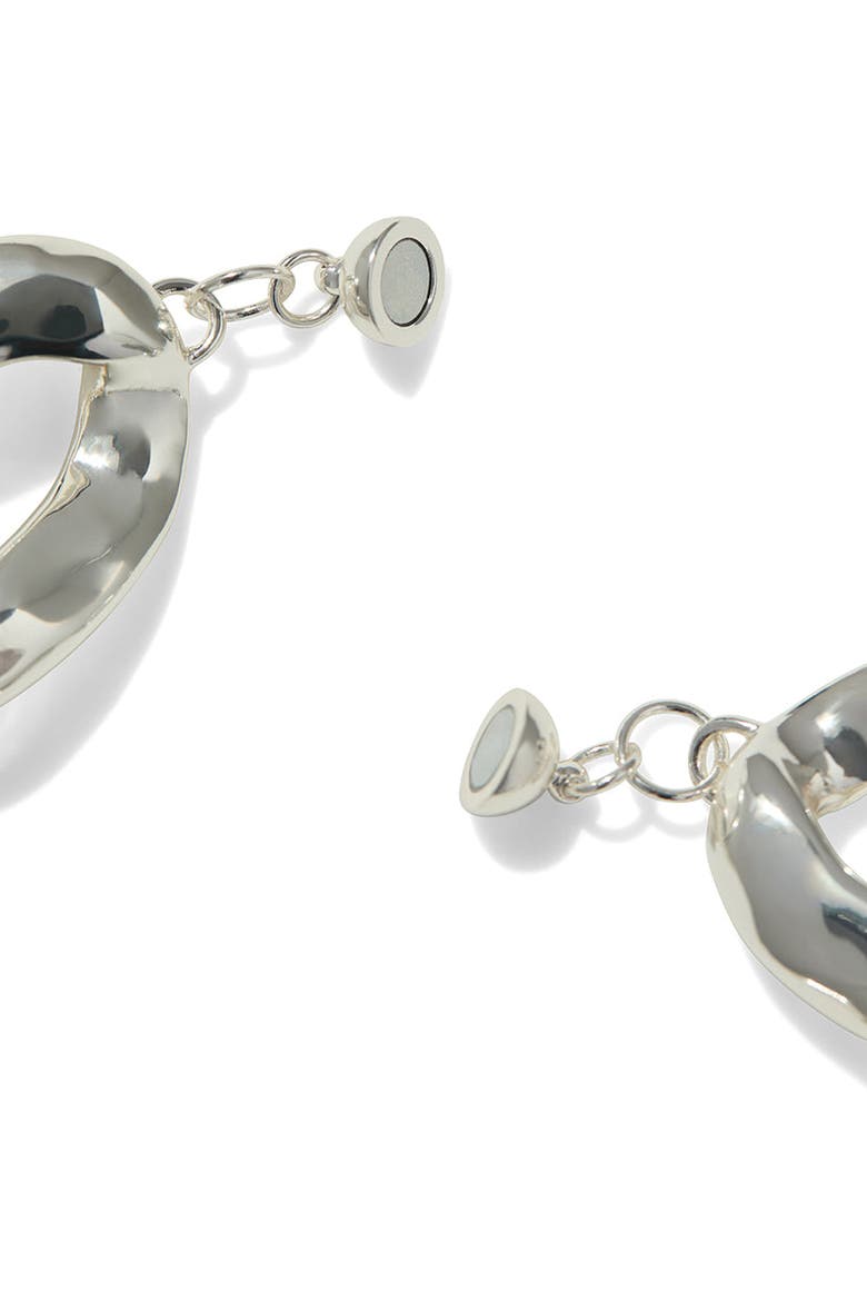 Chunky Chain Choker, Alternate, color, SILVER