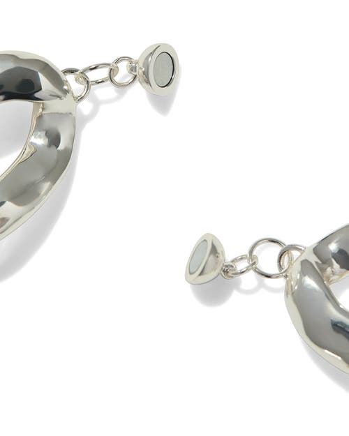 Weworewhat Chunky Chain Choker In Silver