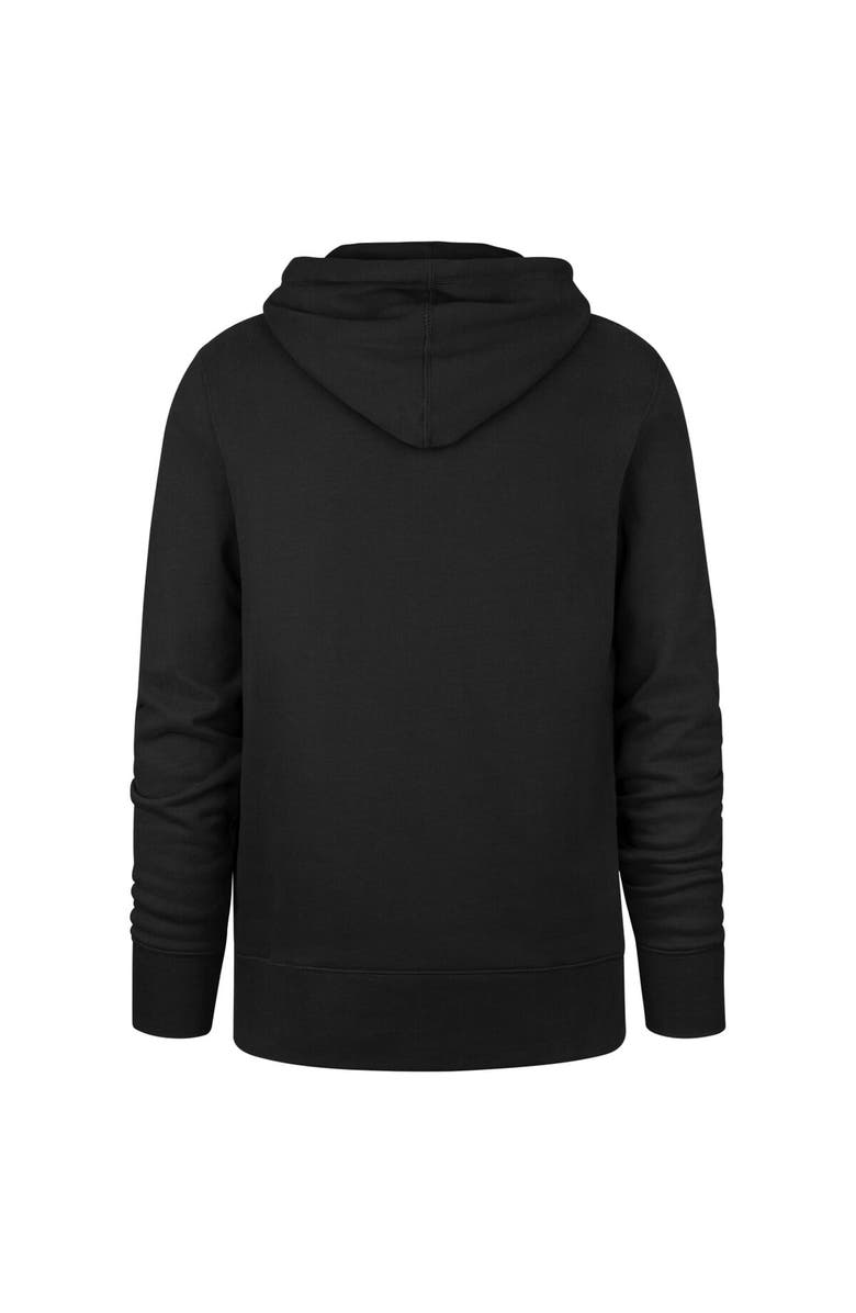 '47 Men's '47  Black Detroit Lions We Want More Headline Pullover Hoodie, Alternate, color, Black