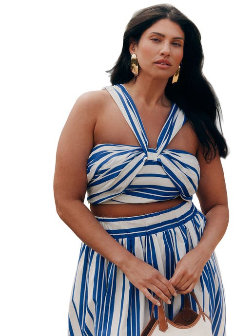 Split Strap Crop Top