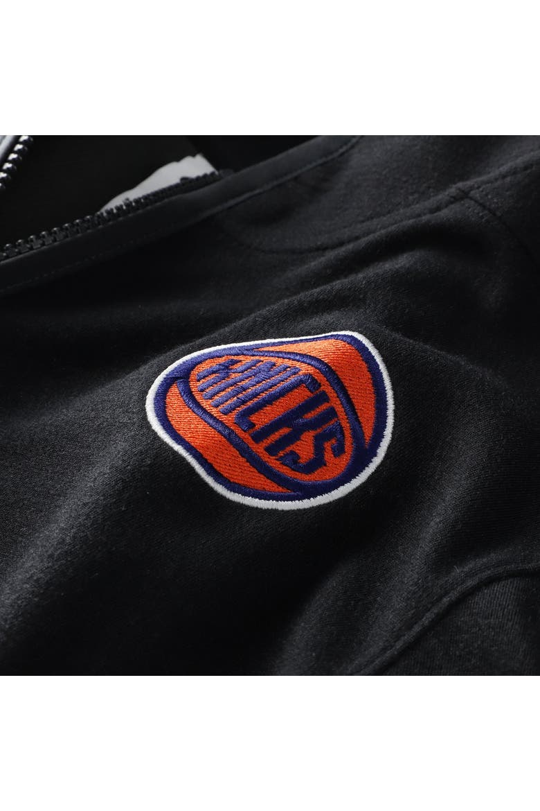 Men's Nike Black New York Knicks  Dri-FIT Victory Quarter-Zip Pullover, Alternate, color, Black