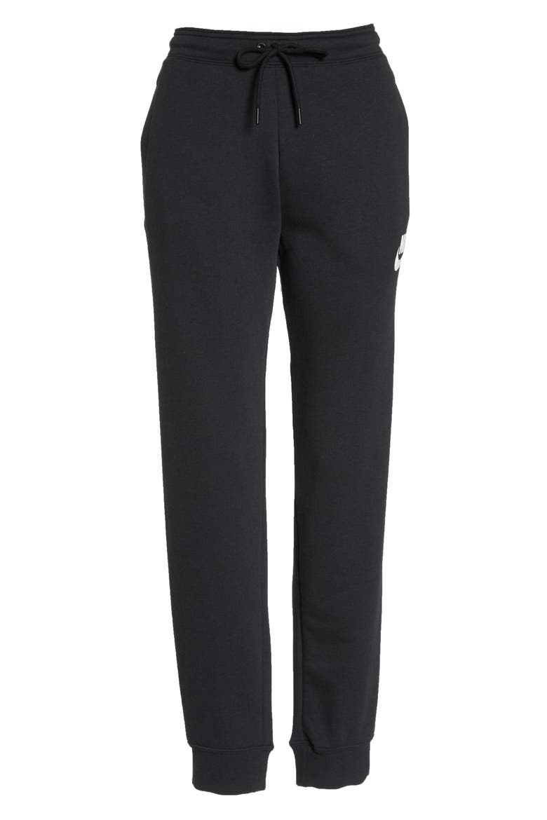 Sportswear Rally Jogger Pants, Alternate, color, BLACK/ BLACK/ WHITE