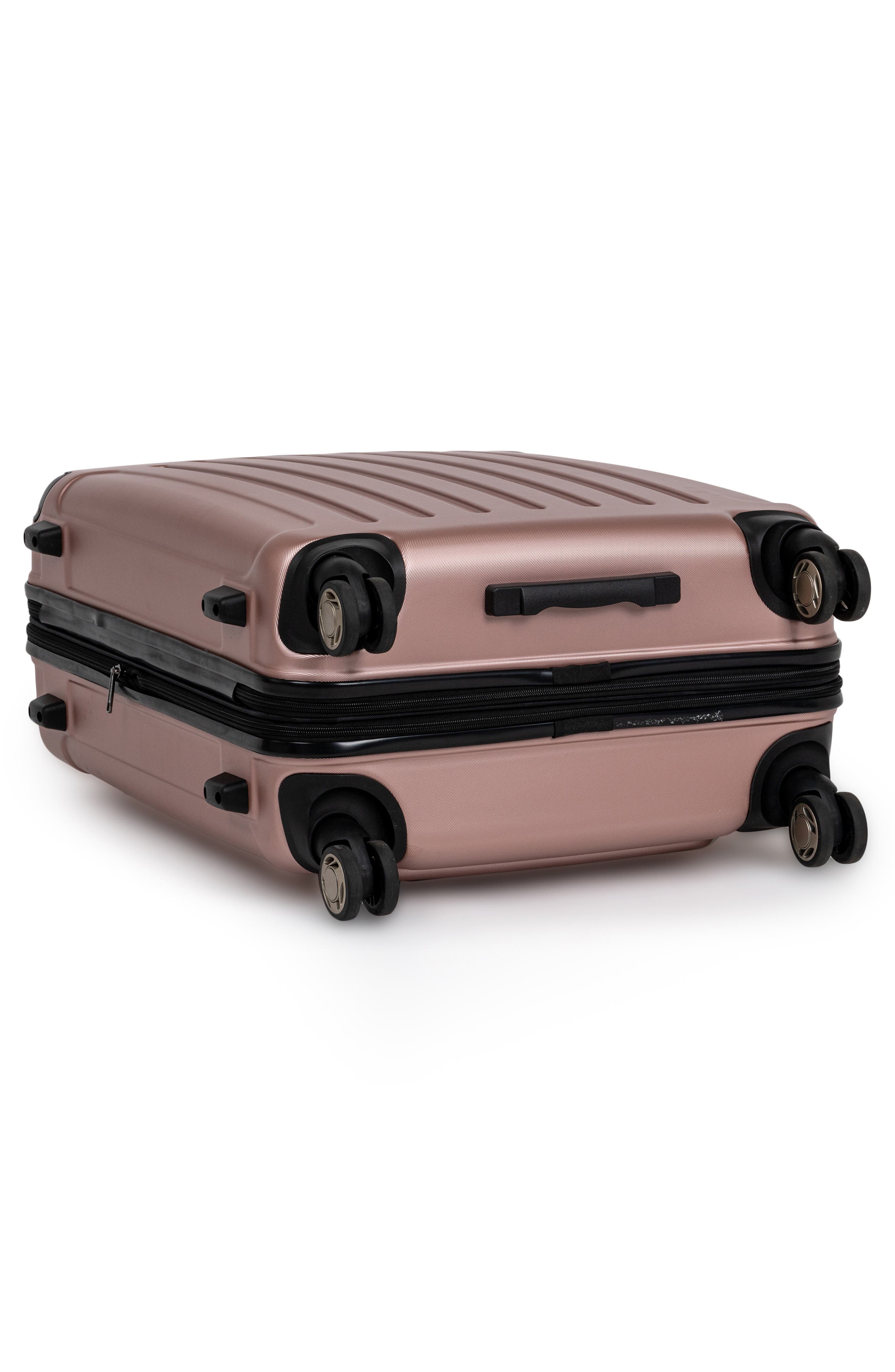 Reaction Kenneth Cole Renegade 3-Piece Lightweight Hardside Expandable Luggage Set, Alternate, color, Rose Gold