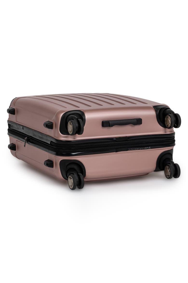 Renegade 3-Piece Lightweight Hardside Expandable Luggage Set, Alternate, color, ROSE GOLD
