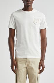 Moncler Monogram Logo Cotton T-Shirt