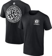 FANATICS Men's Fanatics Branded Black Brooklyn Nets Basketball Street Collective T-Shirt