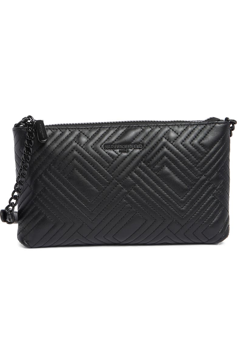 KARL LAGERFELD PARIS Karolina Crossbody Bag, Main, color,