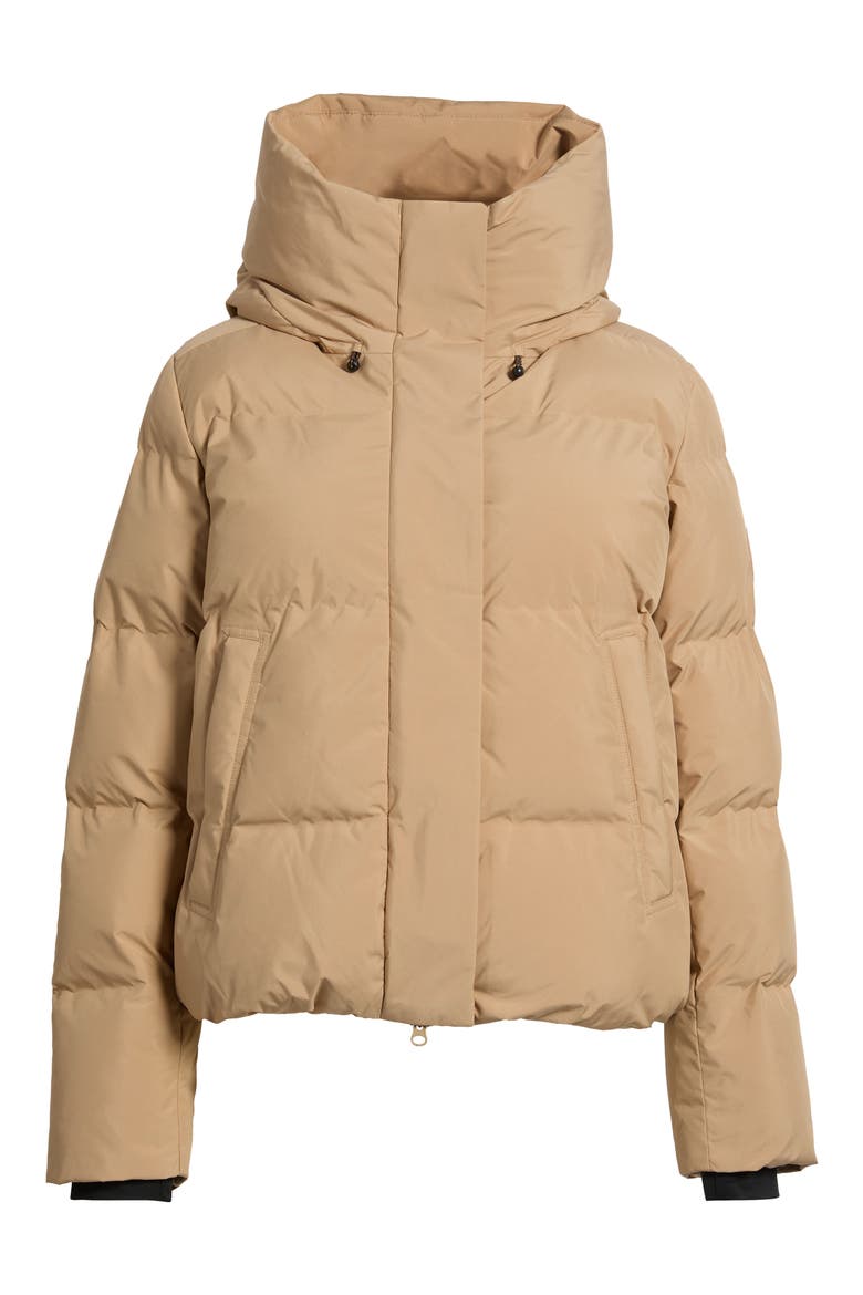 Alaska Water Resistant Puffer Jacket, Alternate, color, BISCUIT BEIGE