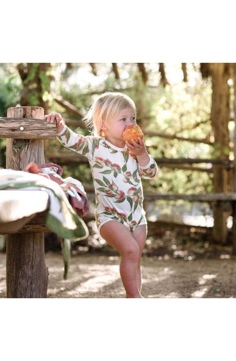 Milkbarn Long Sleeve One Piece, Alternate, color, Bumblebee