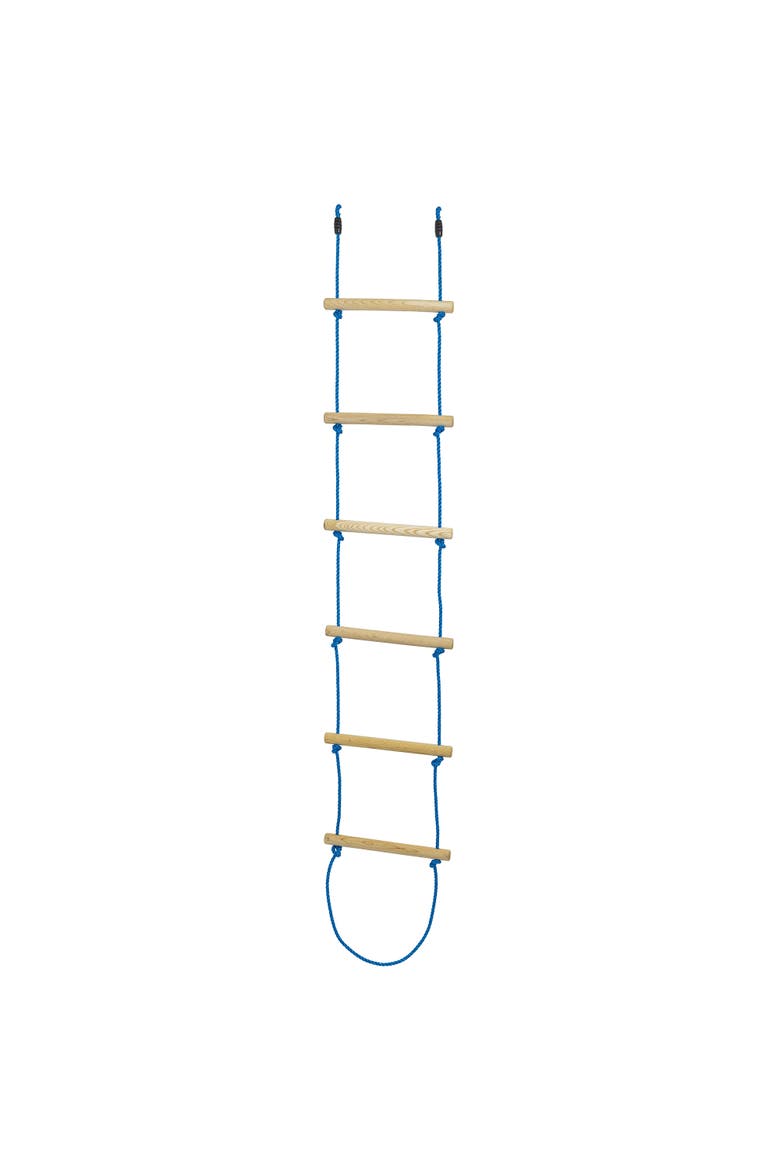 Climbing Rope Ladder 7Ft, Alternate, color, Multicolored