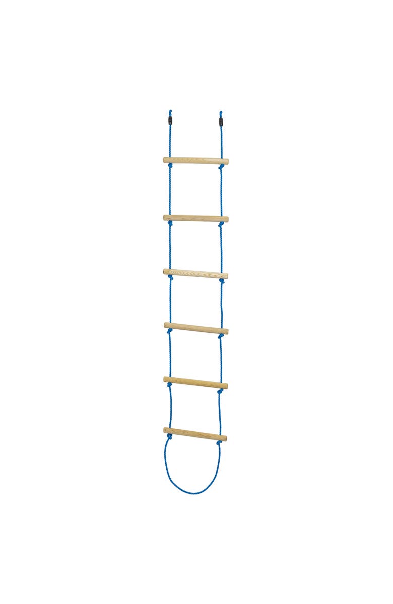Trelines Climbing Rope Ladder 7Ft, Alternate, color, Multicolored