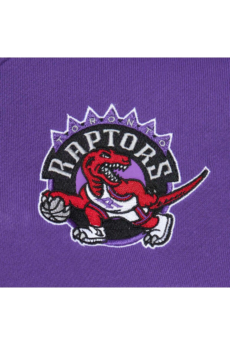 Men's Mitchell & Ness Red/Purple Toronto Raptors Head Coach Pullover Hoodie, Alternate, color, Red