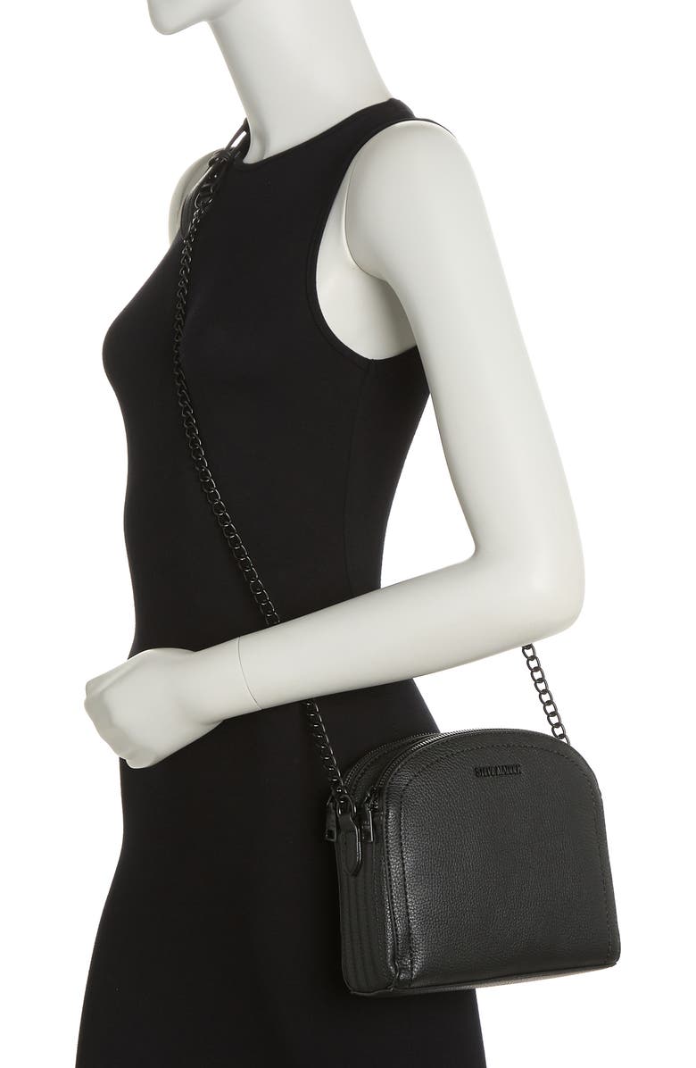Steve Madden Dome Top Zip Crossbody Bag, Alternate, color,