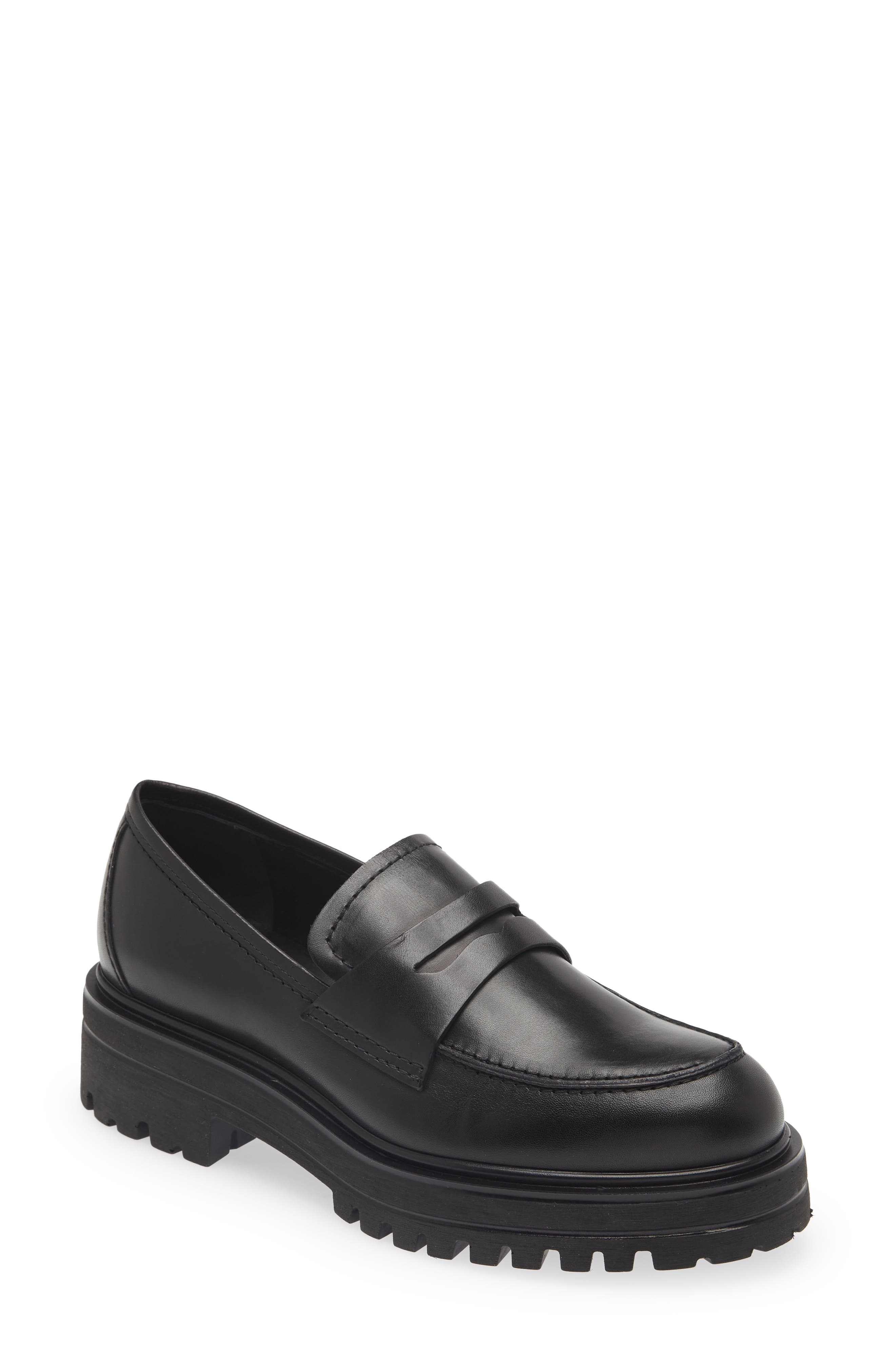 La Canadienne Reese Platform Penny Loafer, Main, color, 