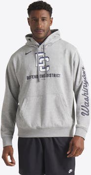 Nike Men's Nike Heather Charcoal Washington Nationals 2025 City Connect French Terry Club Pullover Hoodie