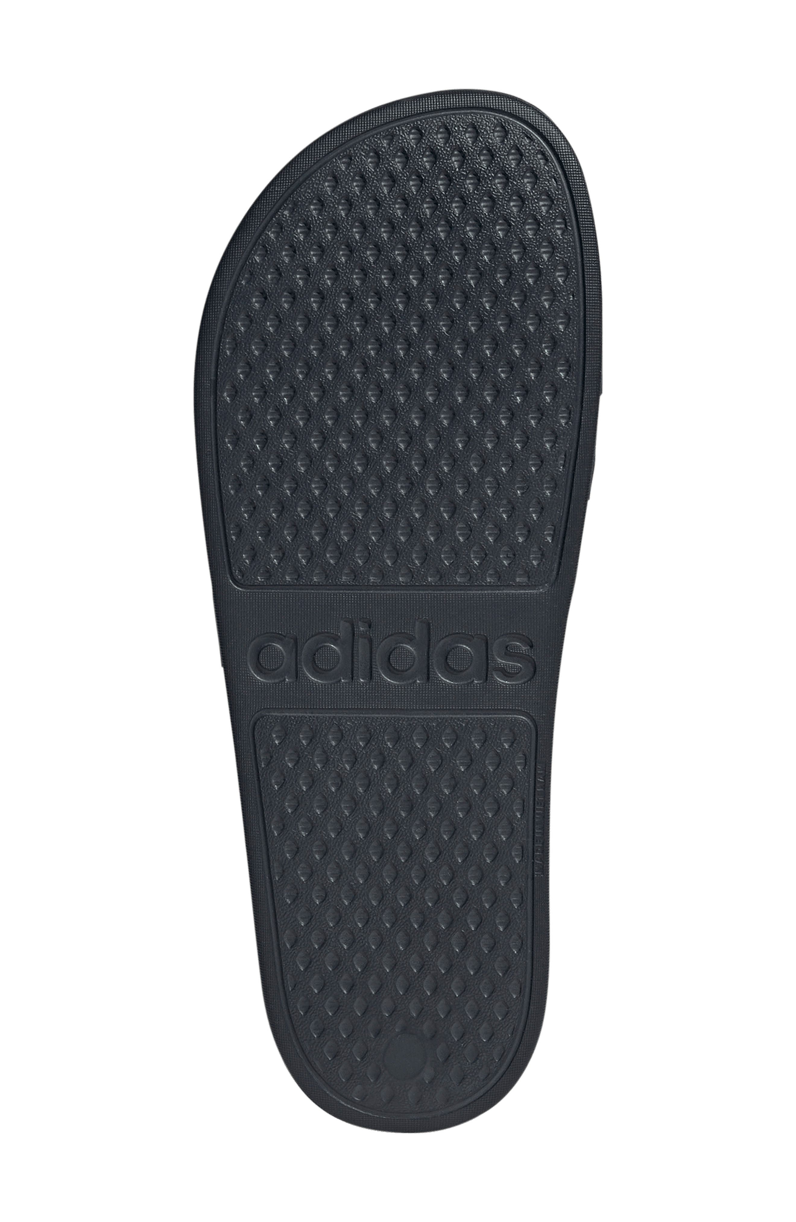 adidas Adilette Slide Sandal, Alternate, color, Night Navy/ Icey Blue/ White