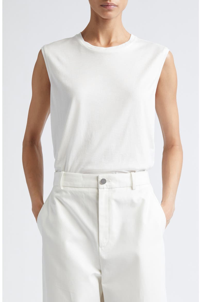 Oliver Modal & Cashmere Tank, Main, color, WHITE