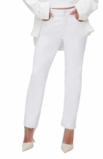 Good American Good Standard Straight Leg Jeans