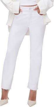 Good American Good Standard Straight Leg Jeans