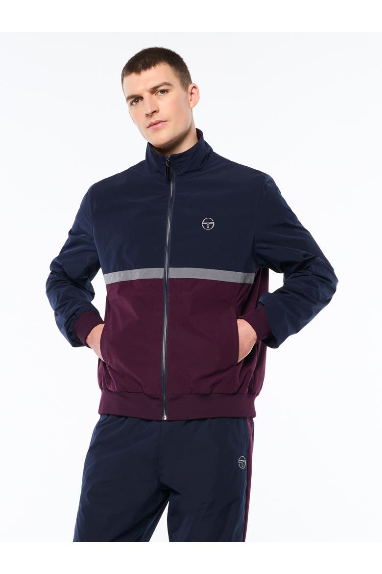 Portico Track Jacket, Main, color, MARITIME BLUE