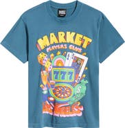 MARKET Players Club Cotton Graphic T-Shirt