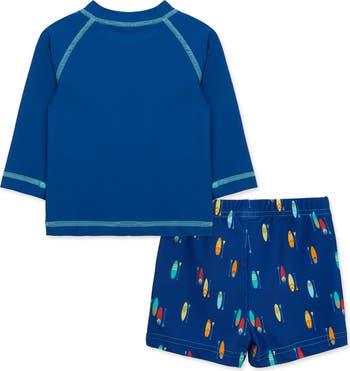 Surf Long Sleeve Two-Piece Rashguard Set