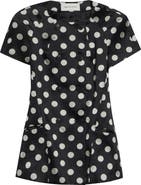 Dries Van Noten Polka Dot Washed Mousseline Jacket