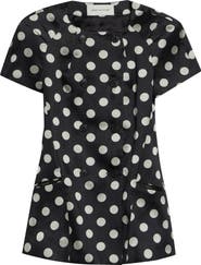 Dries Van Noten Polka Dot Washed Mousseline Jacket