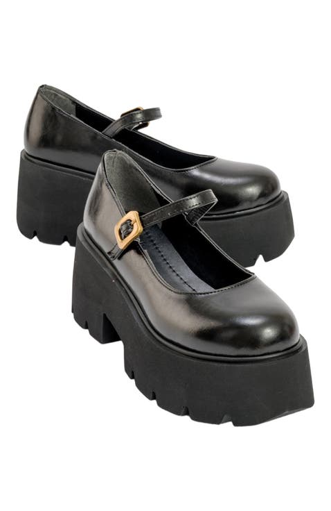 Linley Platform Mary Jane Shoes (Women)