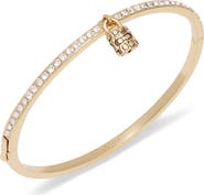 COACH Padlock Tennis Hinge Bangle