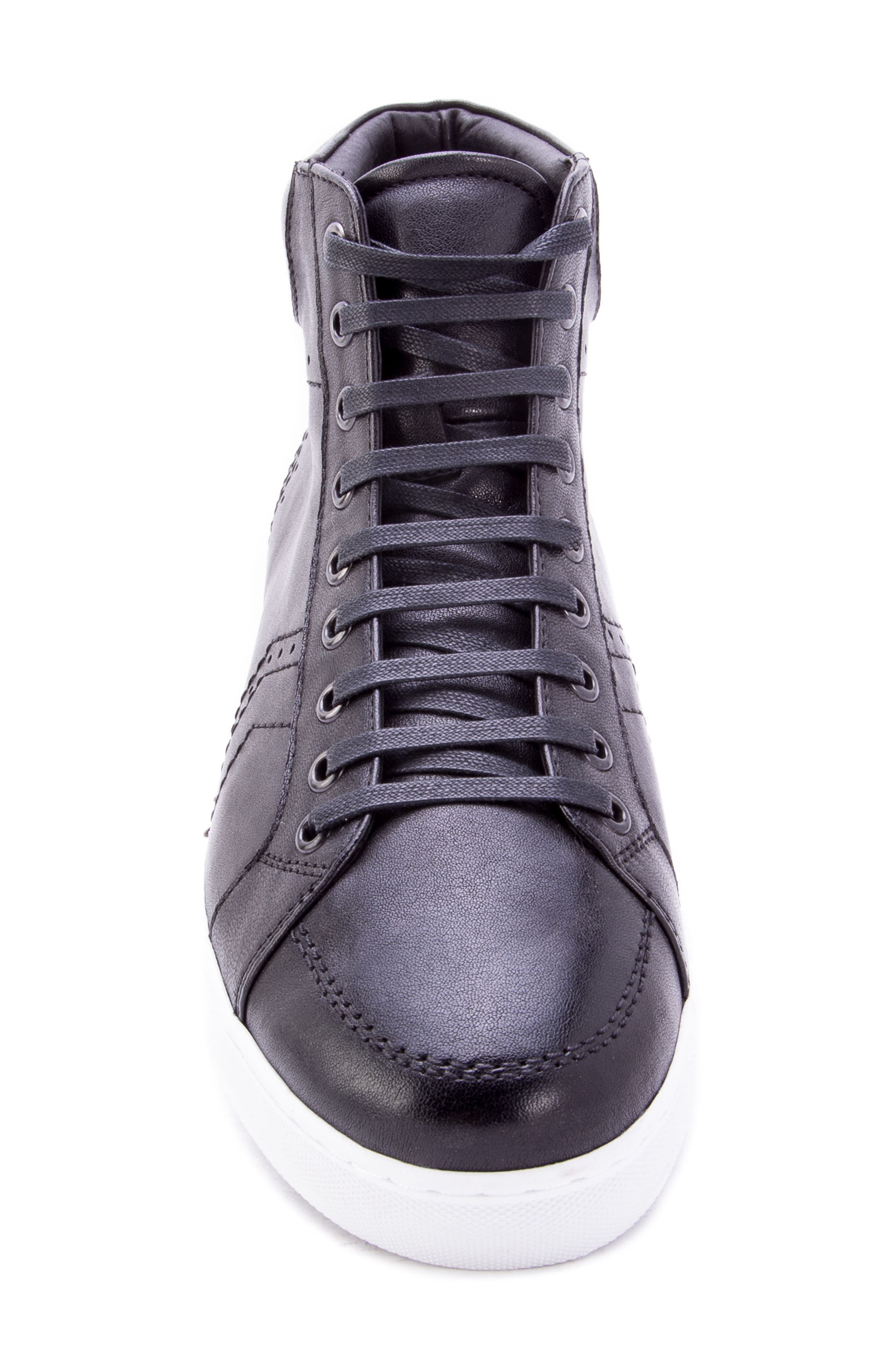 Zanzara Uglow Perforated High Top Leather Sneaker, Alternate, color, 