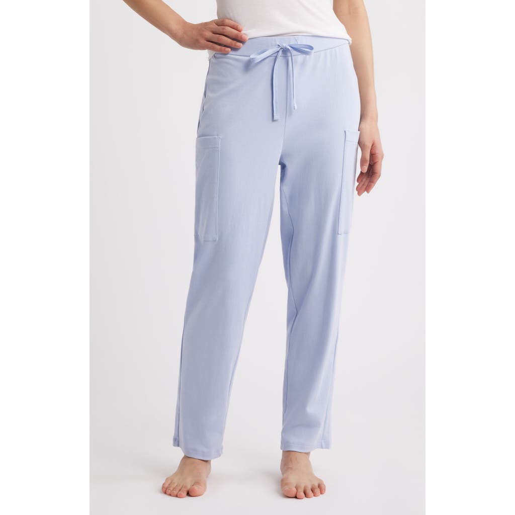 Eileen Fisher Slouchy Ankle Pajama Pants In Bellflower