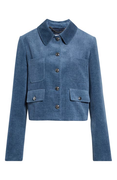 Astley Crop Denim Jacket