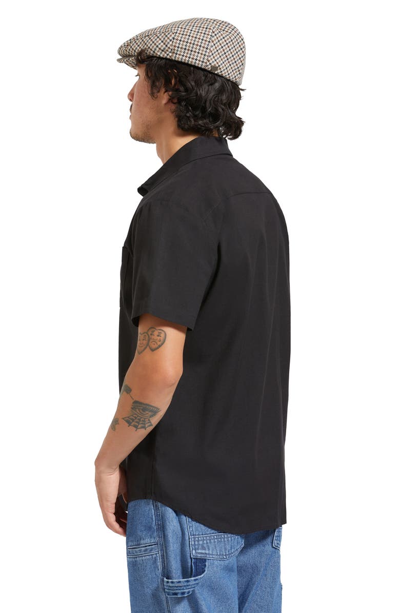 Brixton Hooligan Snap Cap, Alternate, color, Sand/ Black/ Sepia