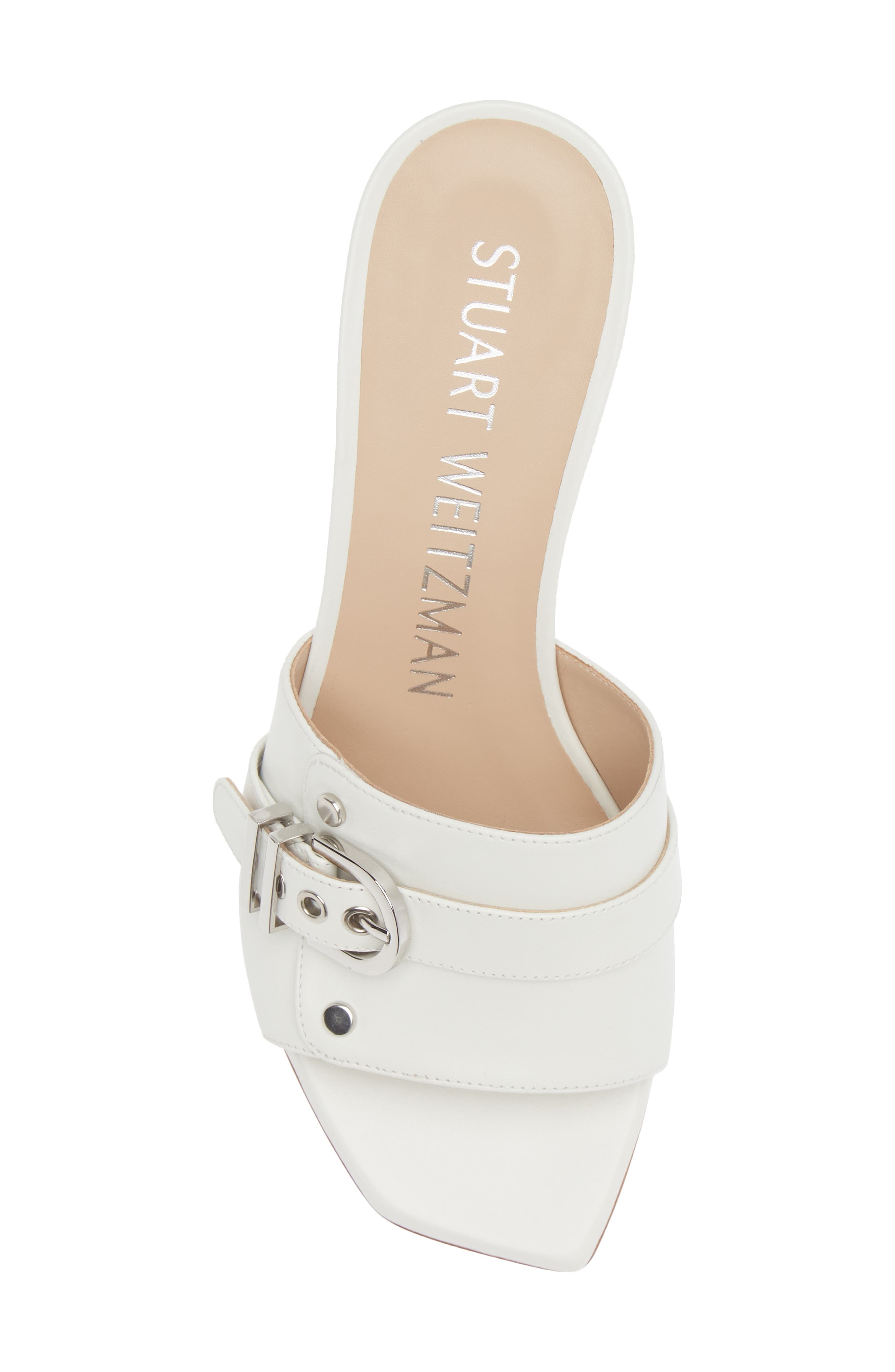 Maverick 75 Slide Sandal, Alternate, color, WHITE