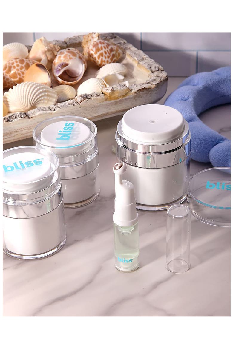 Four-Piece Travel Jar Set, Alternate, color, WHITE