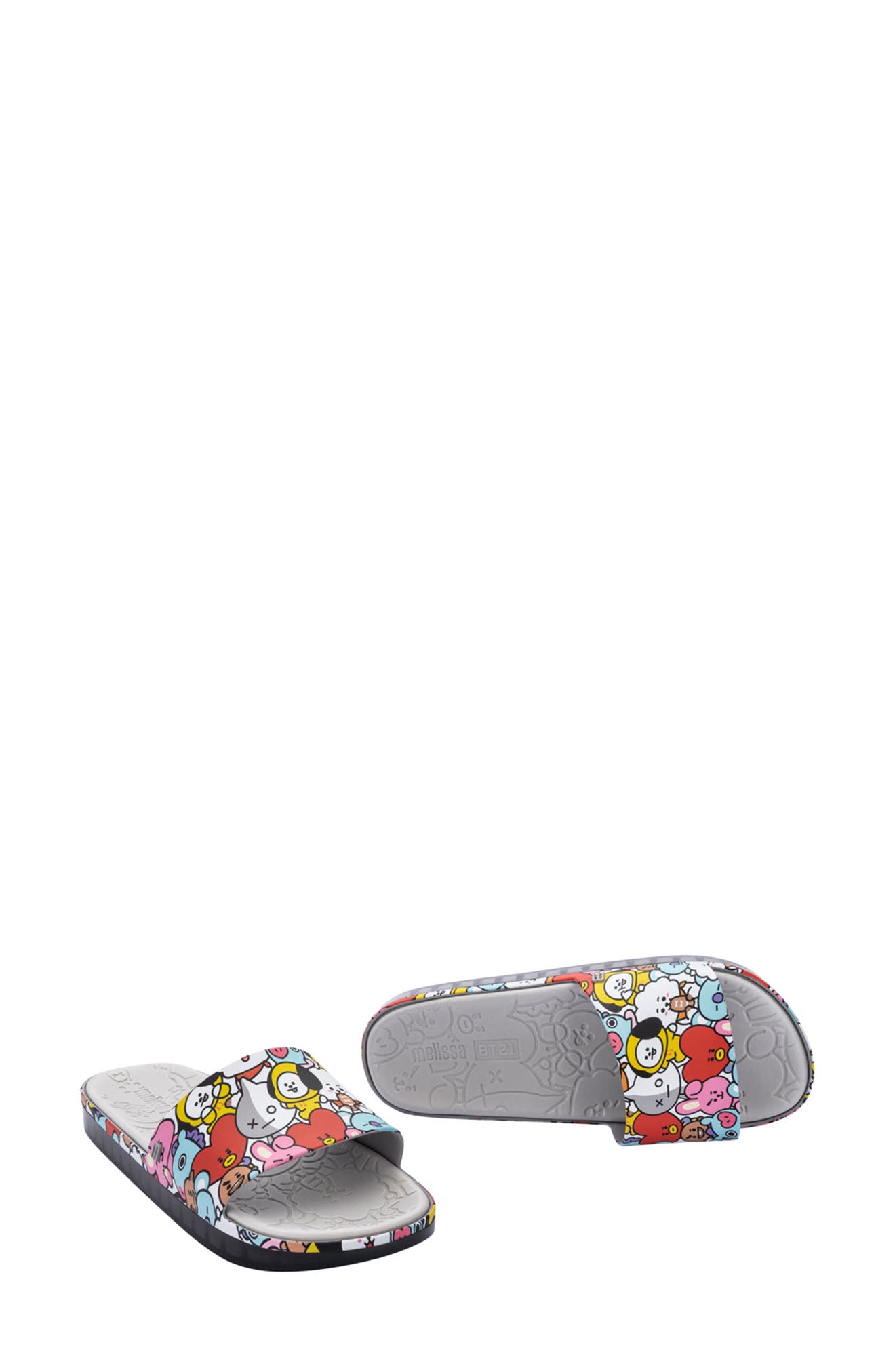 BT21 Water Resistant Next Gen Beach Slide Sandal, Alternate, color, GRAY
