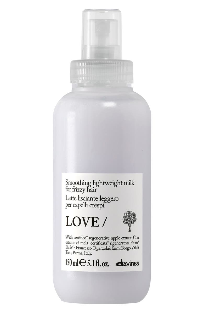 Davines Love Smoothing Milk, Main, color, 