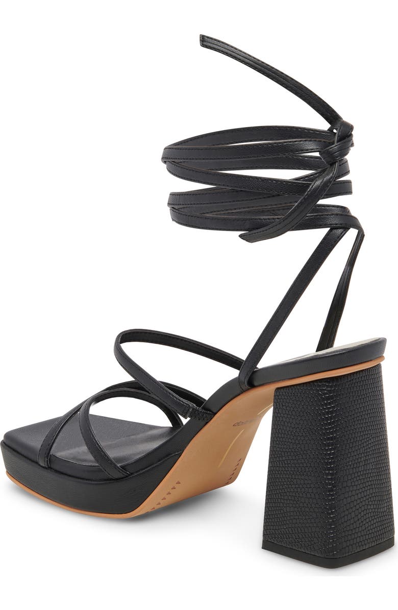 Dolce Vita Amanda Ankle Tie Block Heel Sandal, Alternate, color,