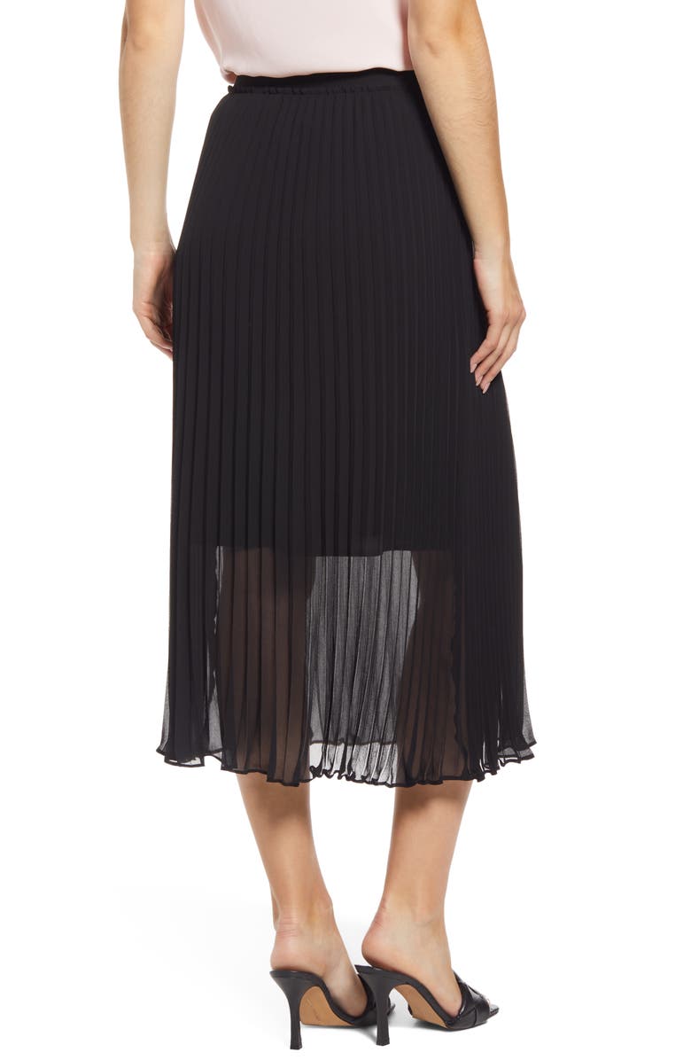 Halogen<sup>®</sup> Pleated Midi Skirt, Alternate, color, 