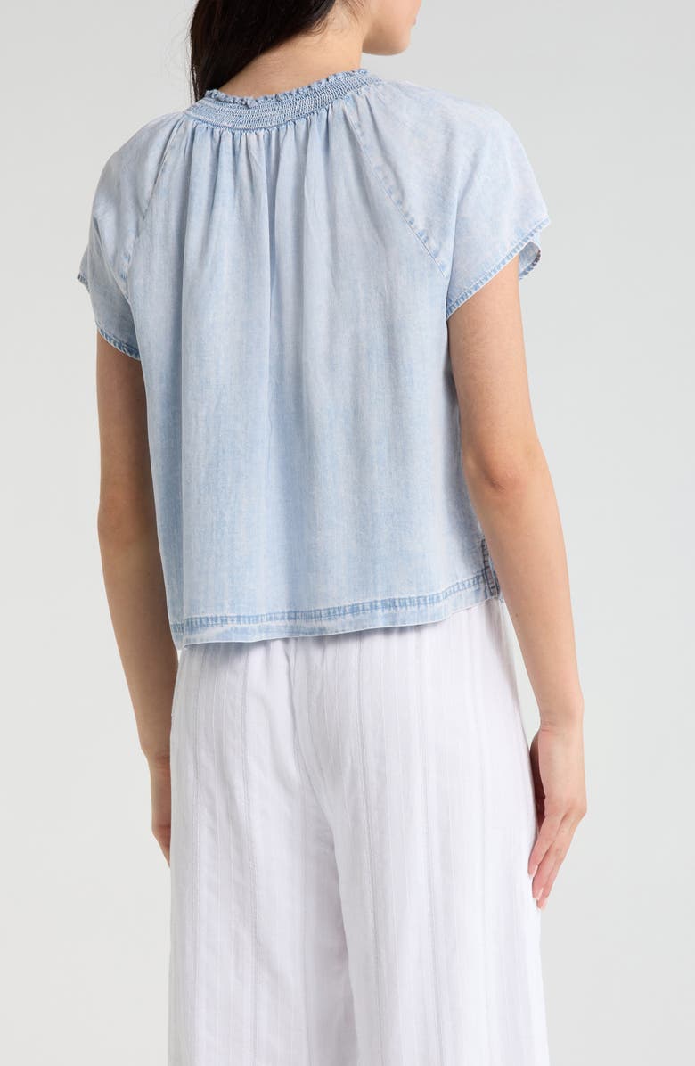 Splendid Meadow Indigo Top, Alternate, color, Bleached Indigo Blue
