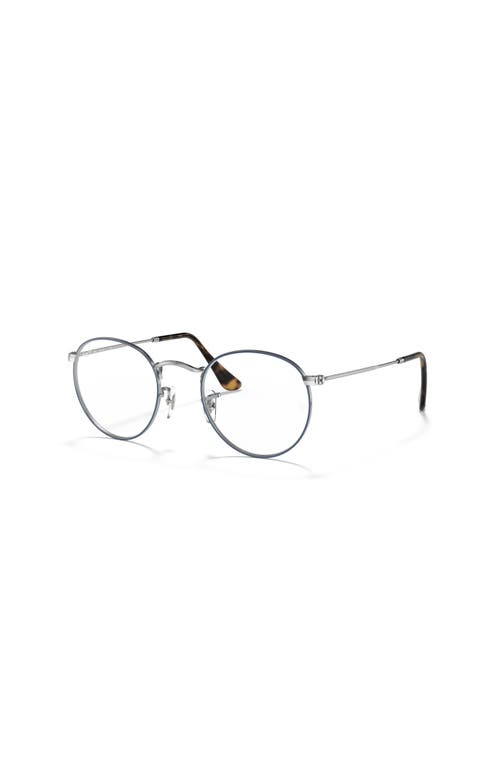 Ray Ban Ray-ban 47mm Round Optical Glasses In Multi