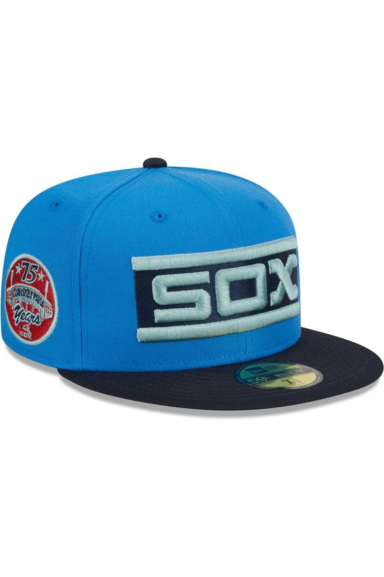 Men's New Era Royal Chicago White Sox 59FIFTY Fitted Hat, Main, color, Royal