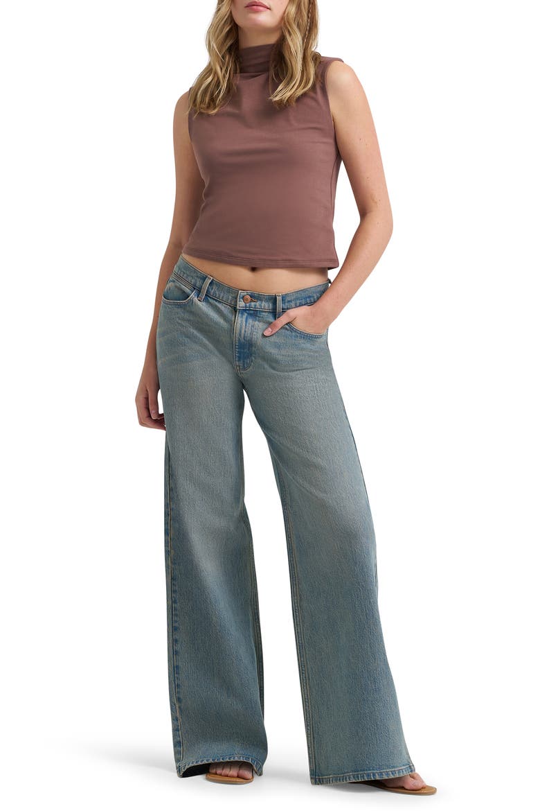 Low Rise Baggy Jeans, Alternate, color, HEADED WEST