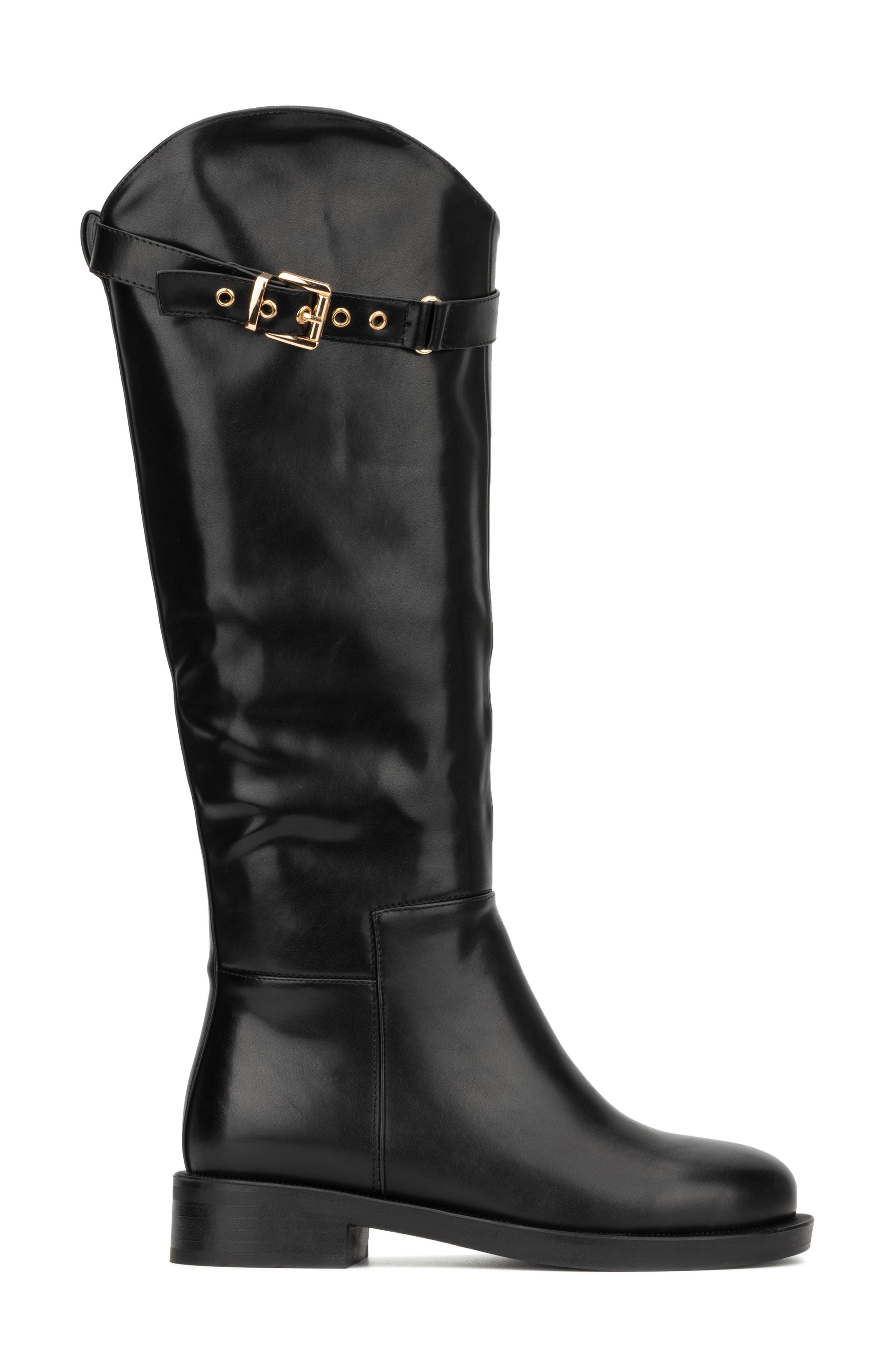 TORGEIS Antonella Buckle Boot, Alternate, color, Black