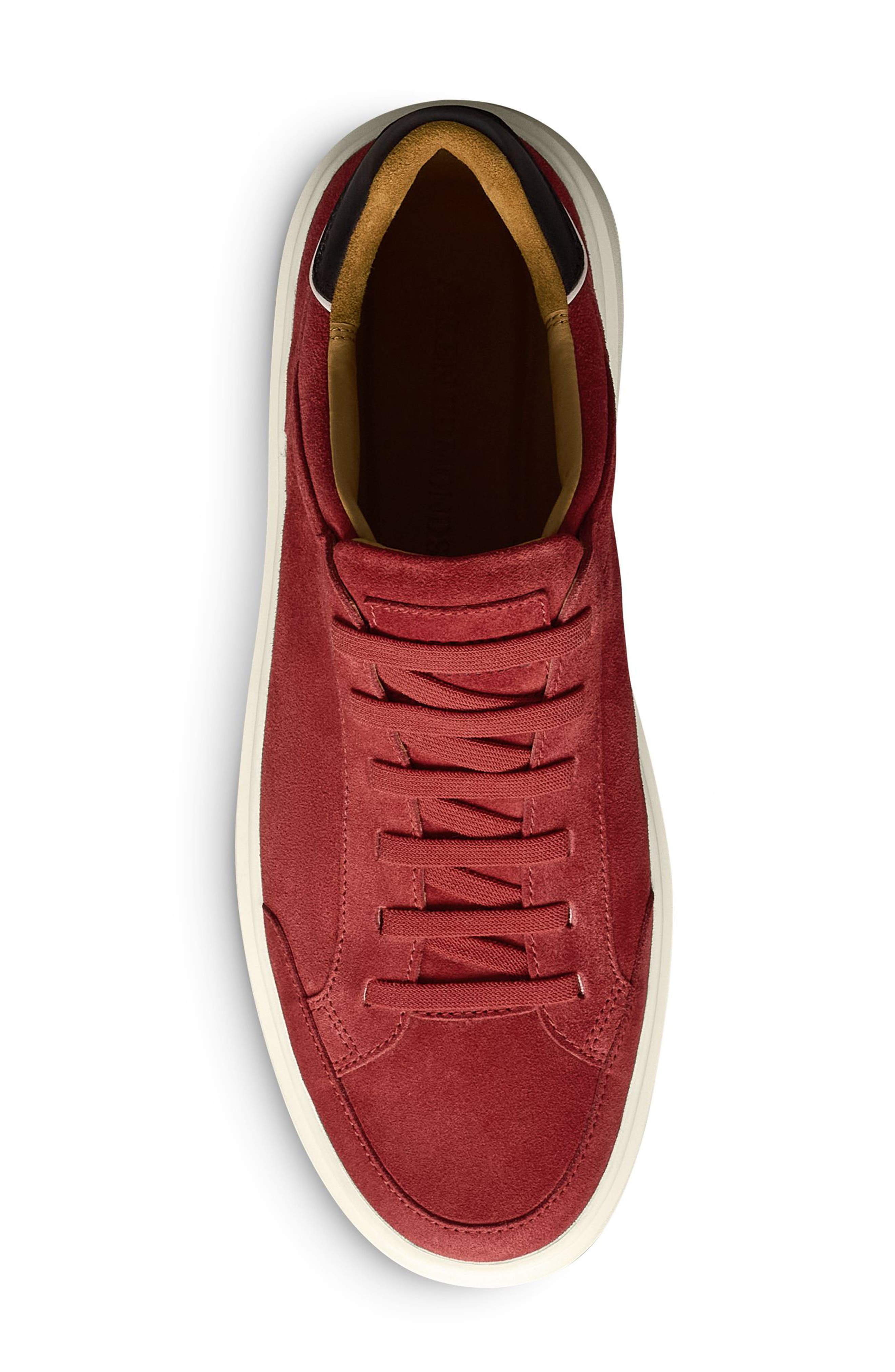 Allen Edmonds Oliver Sneaker, Alternate, color, True Red